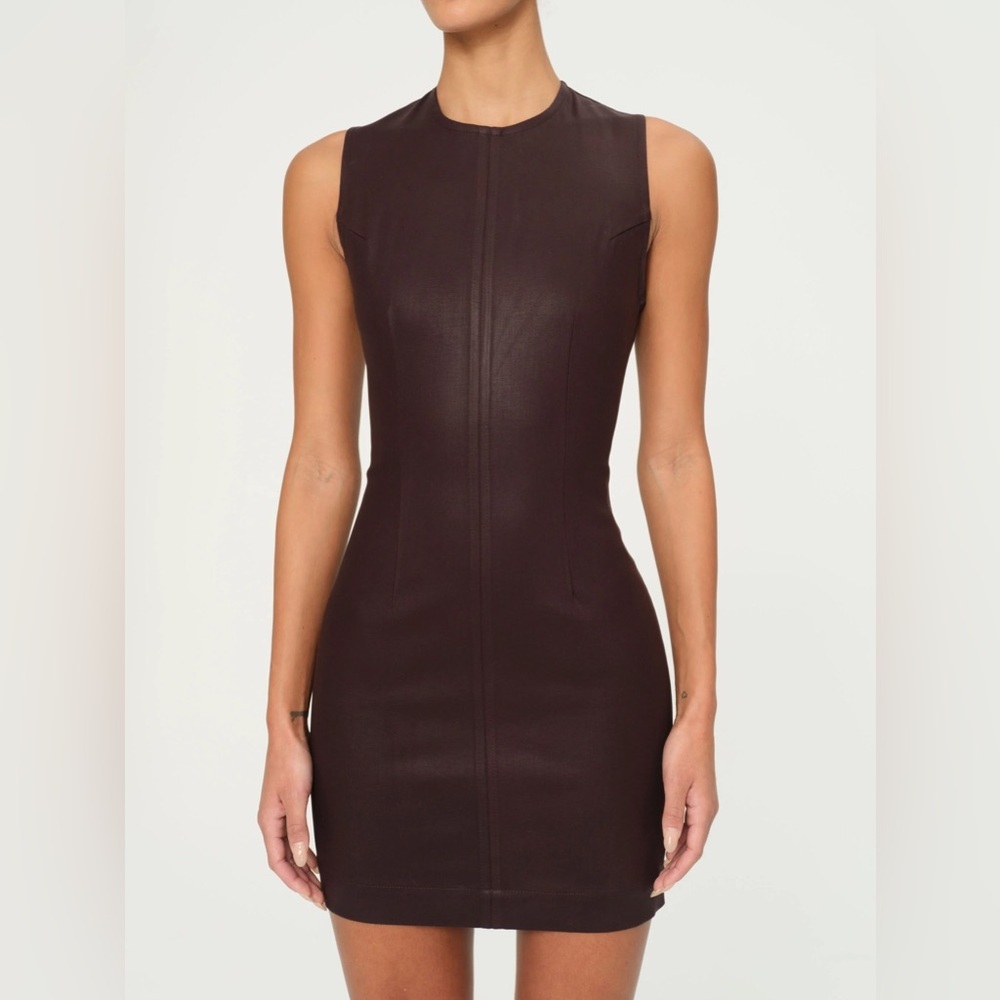 DL1961 esme mini coasted dress small in plum
